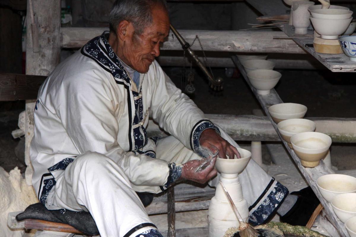 Jingdezheng site des fours anciens.